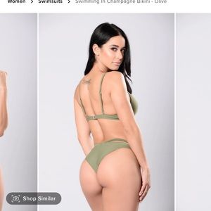 Fashion Nova Olive Bikini👙
